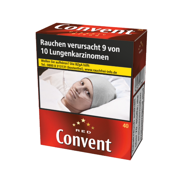 Convent Red 40er 4 x 40 Zigaretten Convent Red 40er 4 x 40 Zigaretten